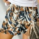thumbnail image 5 of Pantalones Cortos de Tamaño Más Grande para las Mujeres Imprimir Cómodo Cordón Casual Elástico de la Cintura Bolsillo Pantalones Cortos Sueltos, 5 of 5
