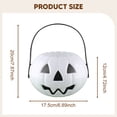 thumbnail image 5 of Jack O Lantern Plastic Pumpkin Bucket, Halloween Pumpkin Candy Pail, Trick or Treat Container for Candy Collection & Holiday Decor, 5 of 9