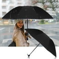 thumbnail image 5 of Large Umbrellas for Rain Windproof,Umbrella Windproof Travel Umbrellas for Rain,Strongest Windproof Travel Umbrella ,Portable Folding Rain Umbrella, Durable Premium Grip, Fits Car & Backpack, 5 of 9