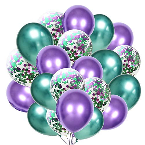 30 invitations mermaid glitter purple teal girl birthday baby shower lavender 