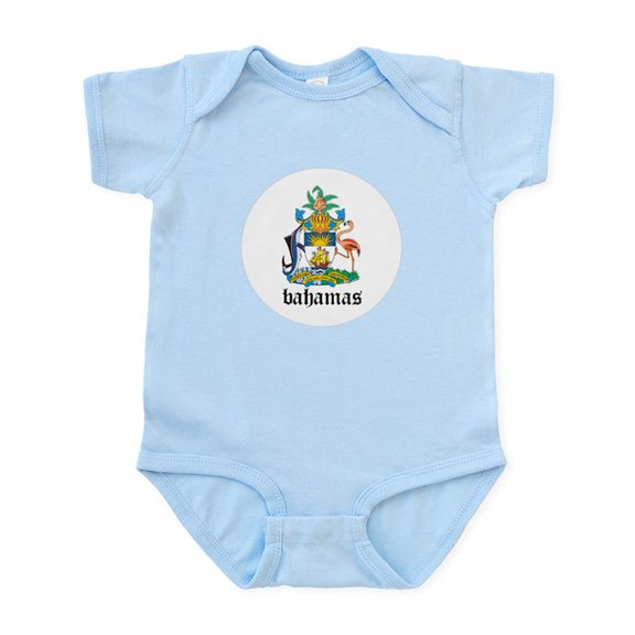 CafePress - Bahamian Coat Of Arms Seal Infant Bodysuit - Baby Light Bodysuit, Size Newborn - 24 Months