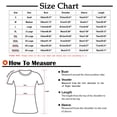 thumbnail image 3 of Bovxnpu 3/4 Length Sleeve Womens Tops, Cotton Casual Tunic Tops for Women Loose Dressy, Women's Solid Color Crew Neck Shirt 3/4 Sleeve Casual Top XXXL, 3 of 4
