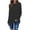 Black, variant on Fuzzy Tops for Women Plus Size Solid Long Sleeve Loose Thermal Fleece Crewneck Sweatshirts Green