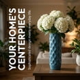 thumbnail image 5 of Unique Bargains Clear Plastic Cylinder Shatterproof Flower Vase Blue 3.5" x 3.5" x 11.8", 5 of 6