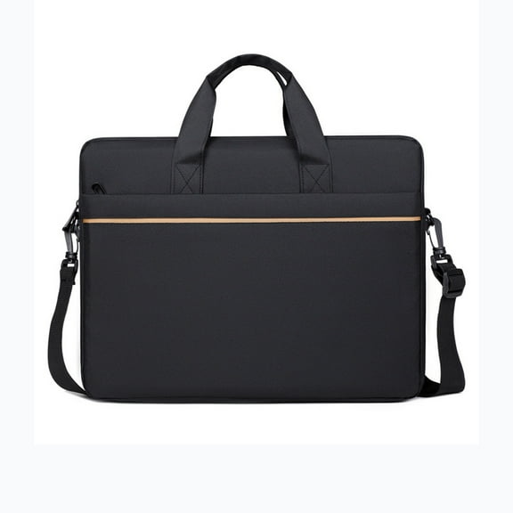 KQJQS 15-16 inch Laptop Tote Shoulder Bag, Waterproof Business Casual Briefcase with Shockproof Interior and Adjustable Shoulder Strap