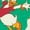 KELLY GREEN, variant on Mickey & Friends - Autumn Leaves And Pumpkins Please - Toddler and Youth Short Sleeve Graphic T-Shirt