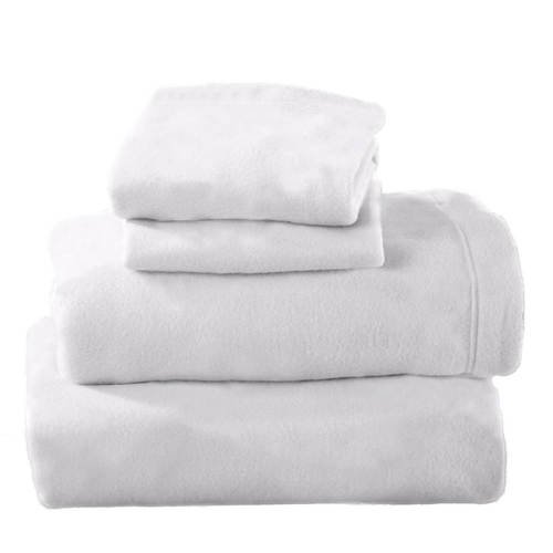 Polar Fleece Sheet SetsFULLWhite