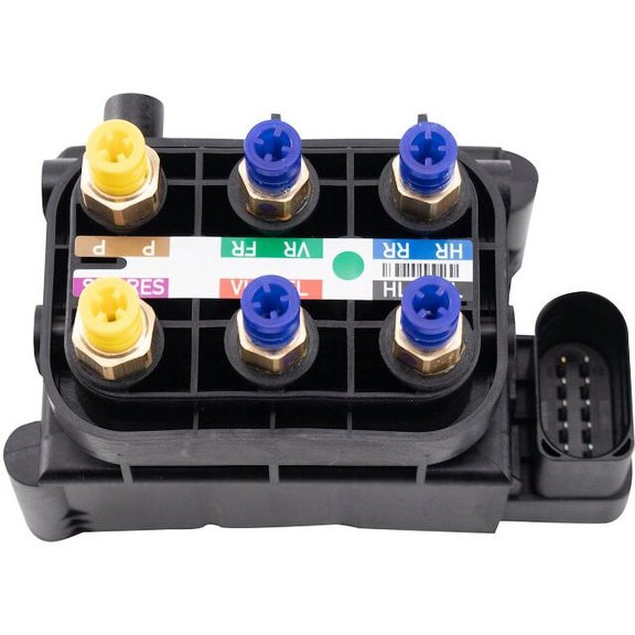 Air Suspension Solenoid Valve Unit - Compatible with 2011 - 2017 Audi A8 Quattro 2012 2013 2014 2015 2016