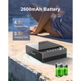 thumbnail image 4 of Reproductor de CD portátil Leapwell con altavoces Bluetooth recargables, 4 of 7