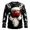 00-Black1299, variant on XIAOCHA Men's Crew Neck Sweatshirt Long Sleeve Santa Graphic Print Holiday Pullover Top, Light Green, Sizes S