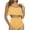 Yellow Swimsuits, variant on Tankini Bathing Suits for Women Ruffle Tank Top Polka Dots Modest Slimming Bodycon Swimwear High Waisted Bikinis