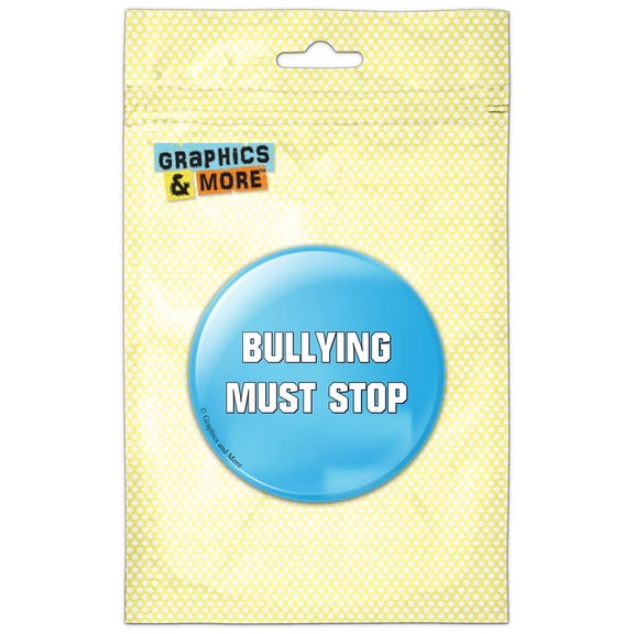 Bullying Must Stop Refrigerator Button Magnet