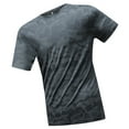 thumbnail image 2 of RTKFRFLM Men Workout Shirts Quick Dry Summer Outdoor Sports Running Mountaineering Elastic Breathable Short Sleeved Top Men's Workout Clothes, 2 of 4