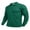 Dark Green, variant on Men's Long Sleeve Polo Quick Dry Lightweight Breathable UPF 50+ Sun Protection Shirt with Left Sleeve Pocket