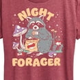 thumbnail image 3 of Instant Message - Night Forager - Women's Short Sleeve Graphic T-Shirt, 3 of 6