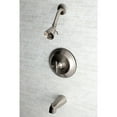thumbnail image 2 of Kingston Brass KB2638EX Tub and Shower Faucet, Brushed Nickel, 2 of 5