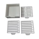 thumbnail image 5 of Porta notas adhesivas con plantilla, material de oficina, regalos multifuncionales Blanco, 5 of 9