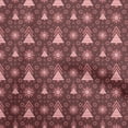 thumbnail image 1 of oneOone Viscose Chiffon Maroon Fabric African Tribal Quilting Supplies Print Sewing Fabric By The Yard 42 Inch Wide, 1 of 4