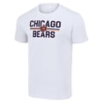 thumbnail image 2 of Men's Starter White Chicago Bears Team Mesh Print Graphic T-Shirt, 2 of 3