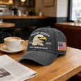 thumbnail image 4 of WKSCLPAI US 250th Anniversary Baseball Cap, Bald Eagle Flag Pattern Printed Patriotic 1776-2026 Adjustable Unisex Hat for 4th of July & USA 250 Year Celebrations, Black, 4 of 8