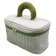 thumbnail image 1 of Cosmetic Bag Candy Color Portable Large Capacity Triangle Square Lightweight Reusable Travel Tote Bag for Camping, 1 of 11