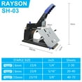 thumbnail image 4 of Rayson SH-03 Agrafeuse de Selle/taille Manuelle Robuste pour Selle Ou Agralage à Plat, 4 of 4