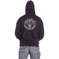 thumbnail image 2 of Lamb Of God Unisex Pullover Hoodie: Skeleton Eagle (Back Print) (XX-Large), 2 of 4
