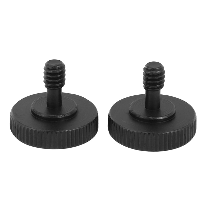 Thumb Screw Camera Quick Release 1/4 inch Thumbscrew L Bracket Screw Mount Adapter Bottom 1/4