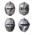 thumbnail image 1 of Máscaras de caballero (paquete de 12) The Beistle Company 66802, 1 of 1