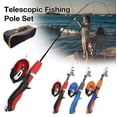 thumbnail image 5 of Kids Fishing Pole Set Full Kits With Telescopic Fishing Rod And Spinning Reel Baits Hooks Set, 5 of 5