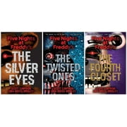 Five Nights At Freddy's Series 3 Books Set: The Silver Eyes, The Twisted Ones, The Fourth Closet Paperback