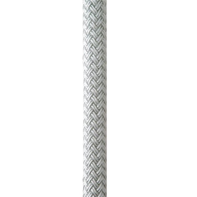 0.62 in. x 35 ft. Nylon Double Braid Dock Line - White