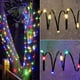 thumbnail image 3 of Luces De Cadena Led Solares 12 Metros 100 Led Luces De Hadas De Alambre De Cobre Verde Cambio De Color 8 Modos Luces De Navidad Con Temporizador Methold HA036465-00, 3 of 6