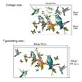 thumbnail image 2 of Wall Decal Bird Removable Adhesive Animal Butterfly Wall Sticker Window Sticker, 2 of 9