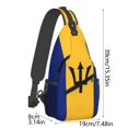 thumbnail image 3 of Klonfd Backpack Crossbody With Shoulder Strap Features National Print Large Capacity Suitable For Outdoor Cycling And Traveling Suitable For Both, 3 of 5