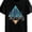 Black, variant on Men'S Casual Crew Neck T-Shirt With Surfer Silhouette And Surfboard Print | Soft, Comfortable, Wrinkle-Resistant, Machine Washable, Quick-Dry, High-Quality, Durable, Ideal For Daily Wear, Sports,