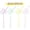 4PCS Clover Straws, variant on Crazy Silly Spirally Fun Colorful Drinking Straws Party Deco Plastic Reusable Hard Straws for Easter Celebration Spring Camping