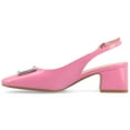 thumbnail image 3 of Journee Womens Everlee Sling Back Square Toe Pumps, 3 of 10