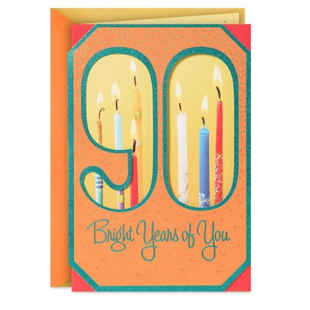Hallmark 90th Birthday Card (Every Candle Celebrates You)