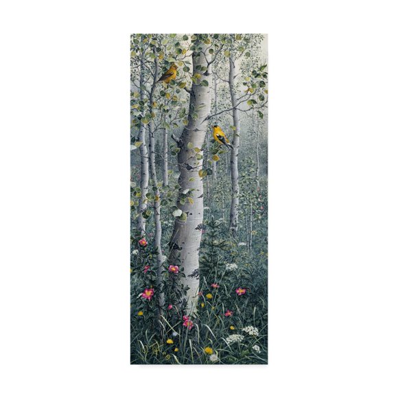 American Goldfinch by Jeff Tift, 10x24-Inch