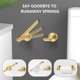 thumbnail image 2 of Toilet Paper Holder, SUS 304 Stainless Steel Adjustable Double Post Pivoting Toilet Paper Roll Holder Wall Mount for Bathroom, 2 of 5