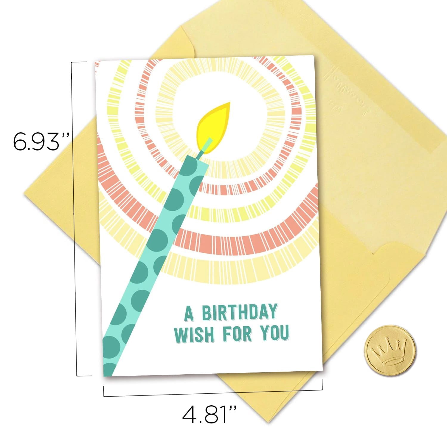 Hallmark Business Bulk Birthday Cards (Candle Wish), 25 ct.