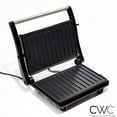 thumbnail image 2 of COOK WITH COLOR Panini Maker 2-Slice Panini Press Electric Grill, 760 Watts, Black, 2 of 6