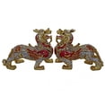 thumbnail image 1 of Feng Shui Import LLC 4649 Paire de Pi Yao Bijoutés, 1 of 1