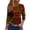 Mint Green, variant on CIENVNSTG Plus Size Halloween Shirt Round Neck 3/4 Sleeve Shirts Halloween Print T Shirt Vintage Teacher Shirts Casual Tops Clothes Green L