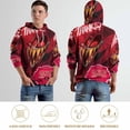 thumbnail image 4 of Hazbin Hotel Hoodie 3D Print Pullover Hooded Long Sleeve Sweatshirts Tops Blouse with Pocket for Mens Womens, 4 of 7