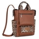 thumbnail image 3 of Mochila Montana West Wrangler Leopard de piel vegana, 3 of 6