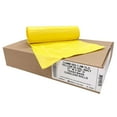 thumbnail image 2 of Ultrasac Heavy Duty 55 Gallon Yellow Trash Bags - (Value 50 Pack) - 1.5 MIL equivalent Industrial Strength Plastic 37" x 54" for 50-55 Gal Cans -Fits Toter, Rubbermaid Brute, Carlislie Bronco etc., 2 of 4