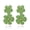 Green, variant on Raffia Flower Earrings for Women Boho Statement Fun Dangle Earrings
