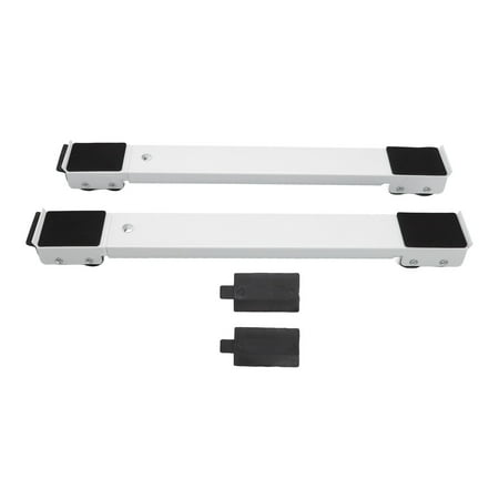 

Ccdes Appliance Roller Bracket Mobile Roller Bracket 2 Sets Mobile Roller Bracket Furniture Raised Base Moving Wheels for Refrigerator Washing Machine